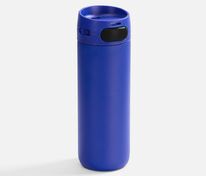 Термостакан X1 с цветной кнопкой, синий с черным арт.19941.43