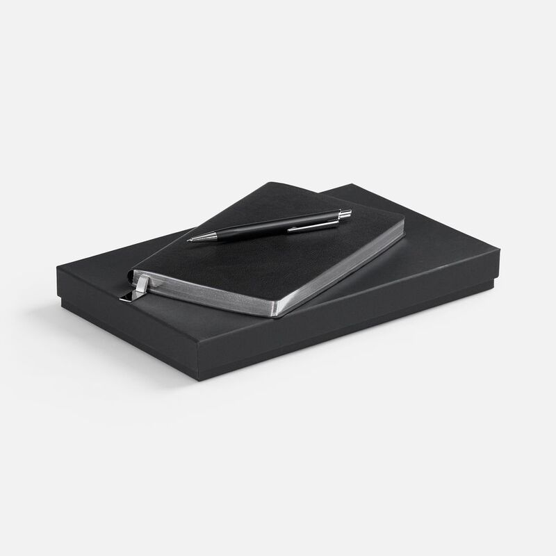 Набор Petrus, черный с серебром арт.20226.03