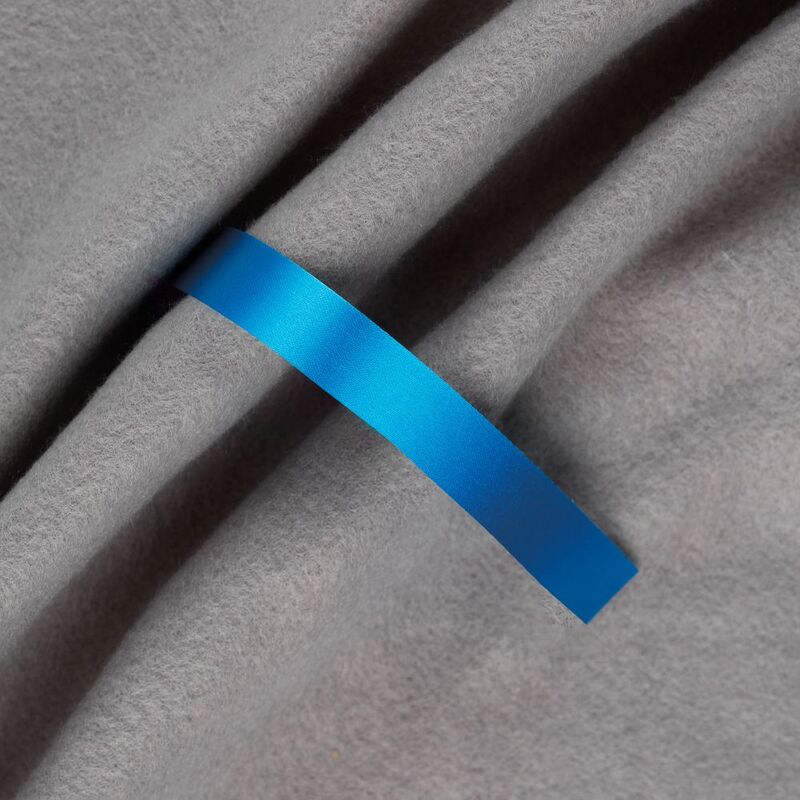 Лента сатиновая Satin 10 S, голубая, 20 см арт.20988.14.20cm