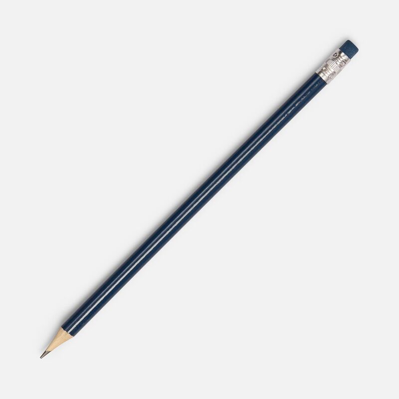 Карандаш простой Hand Friend с ластиком, темно-синий арт.5002.42