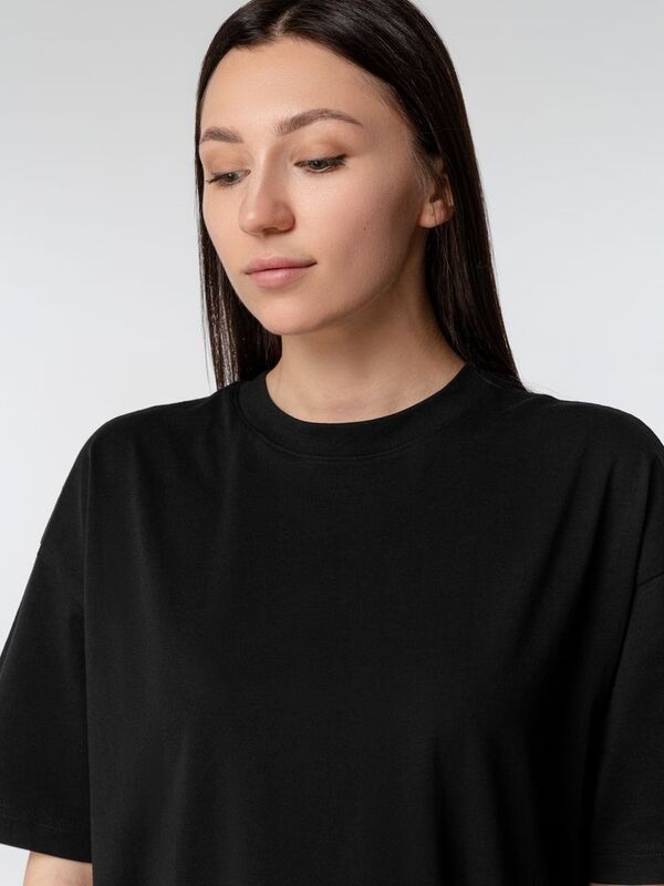 Футболка оверсайз женская Boxy Women, синяя (джинс) арт.03807244