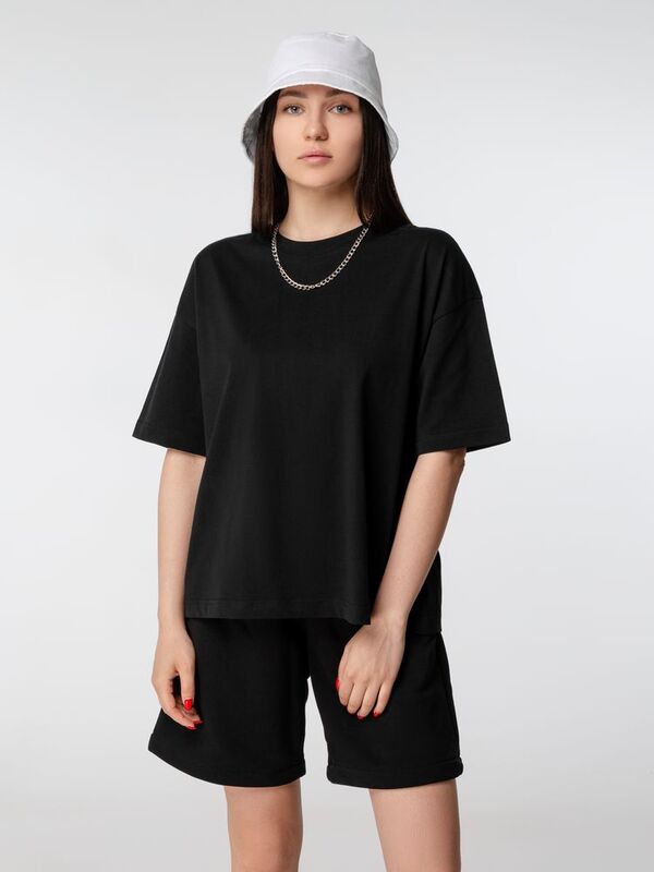 Футболка оверсайз женская Boxy Women, темно-серая (графит) арт.03807381