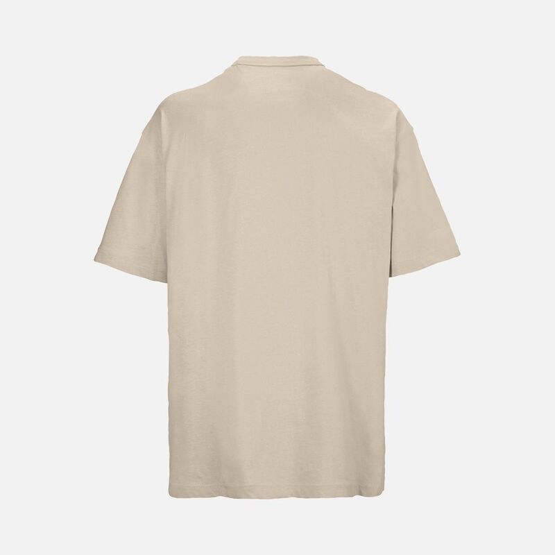 Футболка оверсайз мужская Boxy Men, бежевая (льняная) арт.03806119