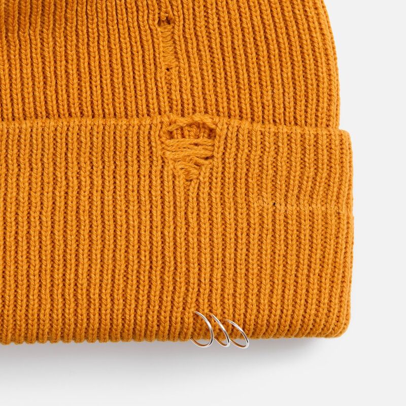 Шапка Ribelle, темно-желтая (горчичная) арт.19066.23