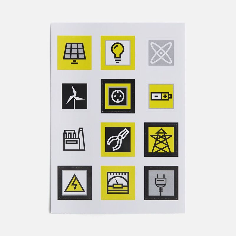 Стикерпак бумажный Industry, энергетика арт.19942.01