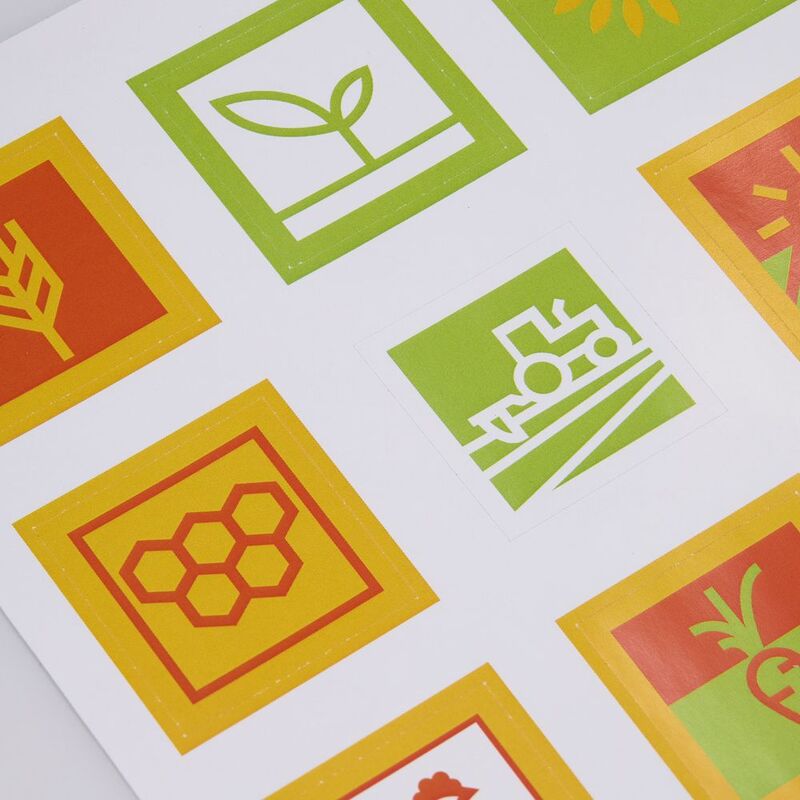 Стикерпак бумажный Industry, сельское хозяйство арт.19942.04