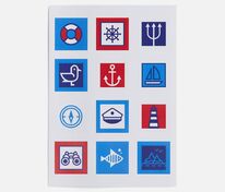 Стикерпак бумажный Industry, море арт.19942.07