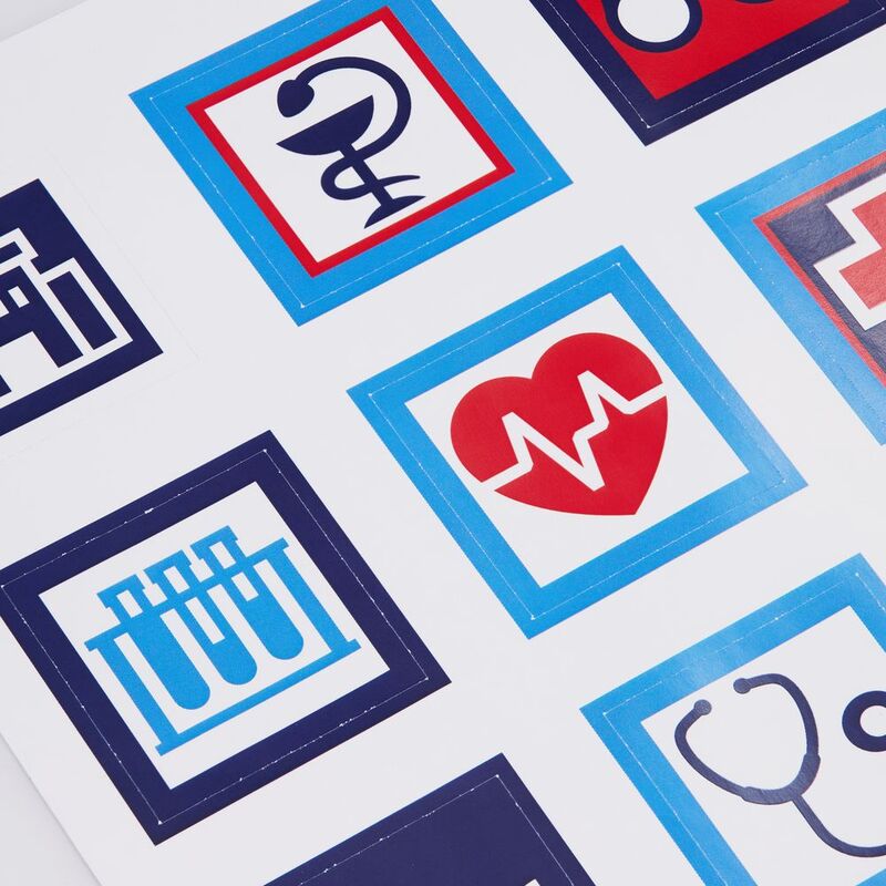 Стикерпак бумажный Industry, здравоохранение арт.19942.09