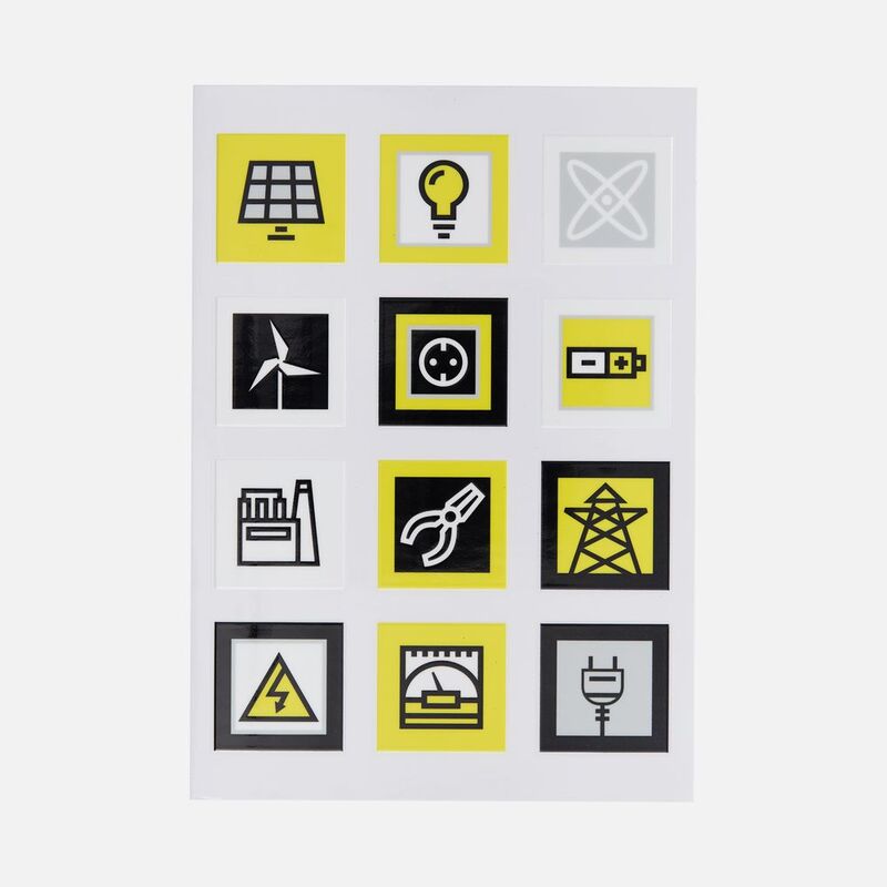 Стикерпак UV-DTF Industry, энергетика арт.19943.01