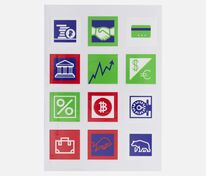 Стикерпак UV-DTF Industry, финансы арт.19943.02