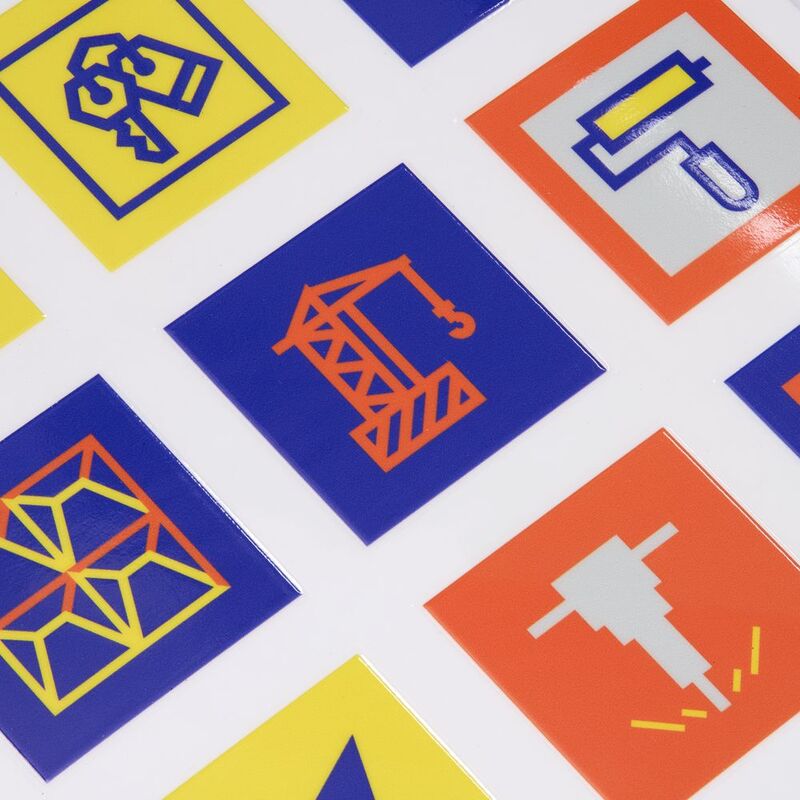 Стикерпак UV-DTF Industry, строительство арт.19943.03