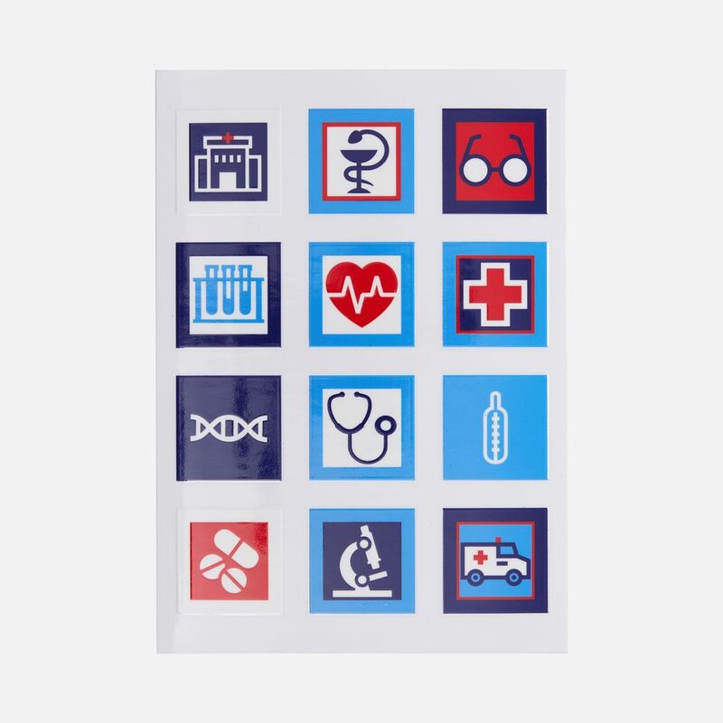 Стикерпак UV-DTF Industry, здравоохранение арт.19943.09