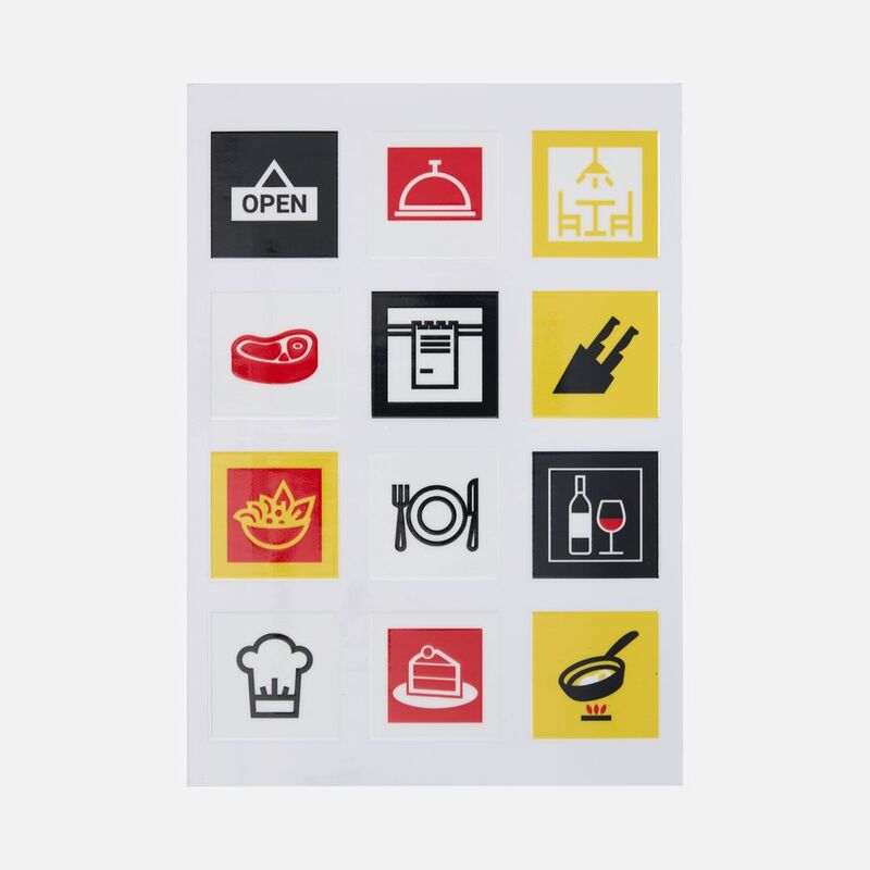 Стикерпак UV-DTF Industry, кафе арт.19943.11