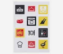 Стикерпак UV-DTF Industry, кафе арт.19943.11