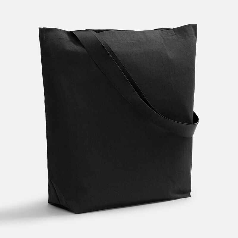 Шопер B5, черный с широкими черными ручками арт.19267.30