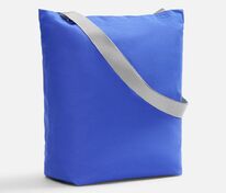 Шопер B5, синий с широкими серыми ручками арт.19269.10