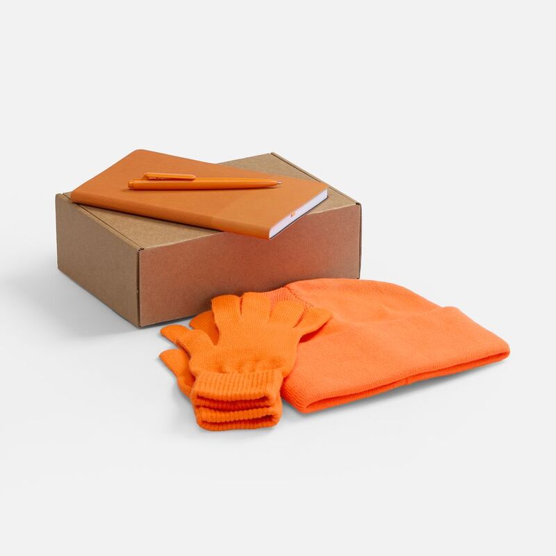 Набор Knit Warm, оранжевый арт.21812.20