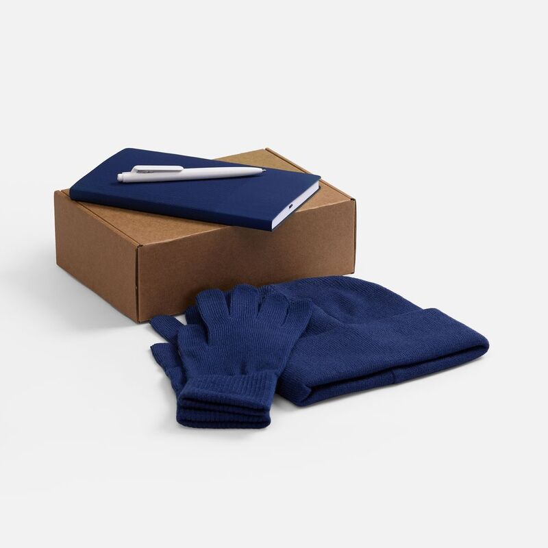 Набор Knit Warm, синий арт.21812.40