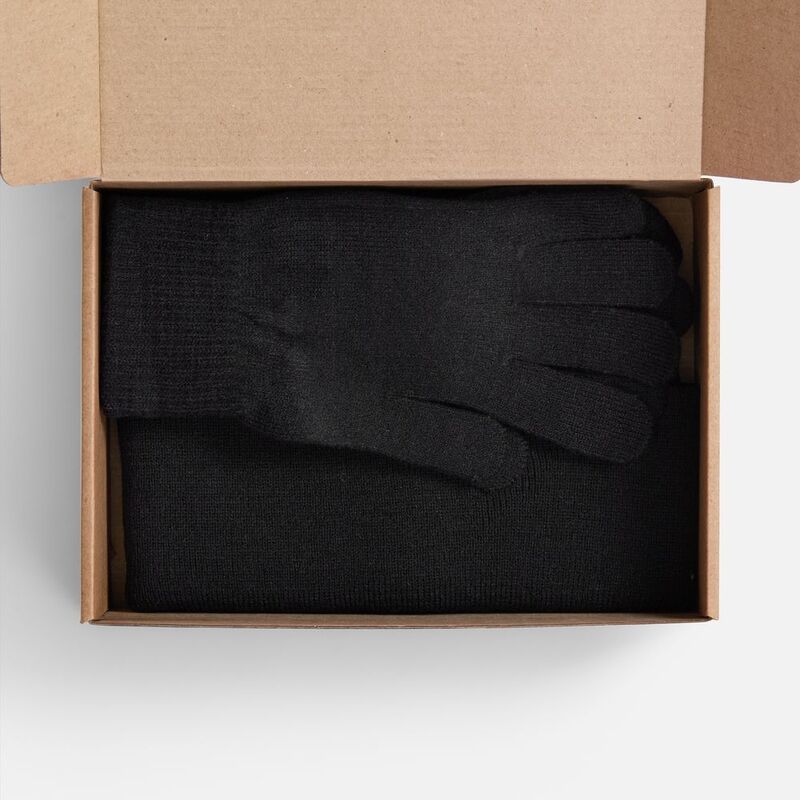 Набор Knit Warm, черный арт.21812.30