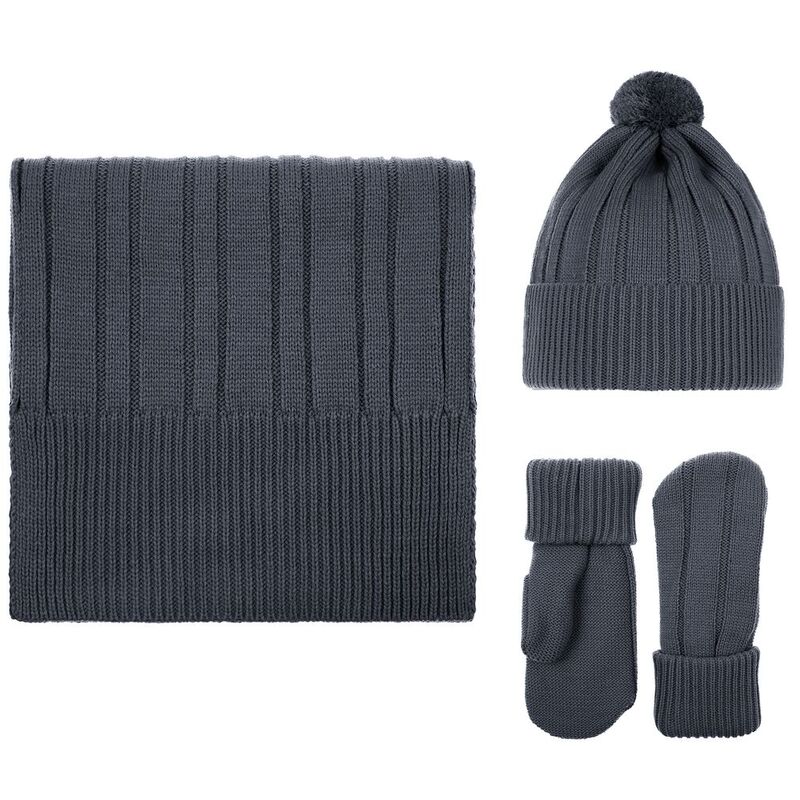 Шапка Knit Beat, темно-серая арт.19891.28