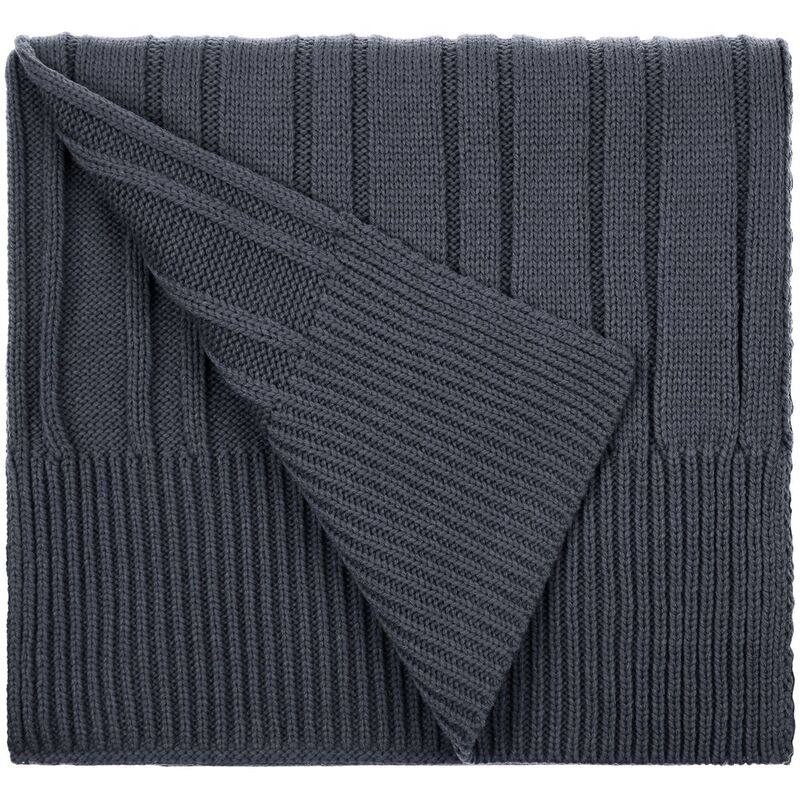 Шарф Knit Beat, темно-серый арт.19892.28