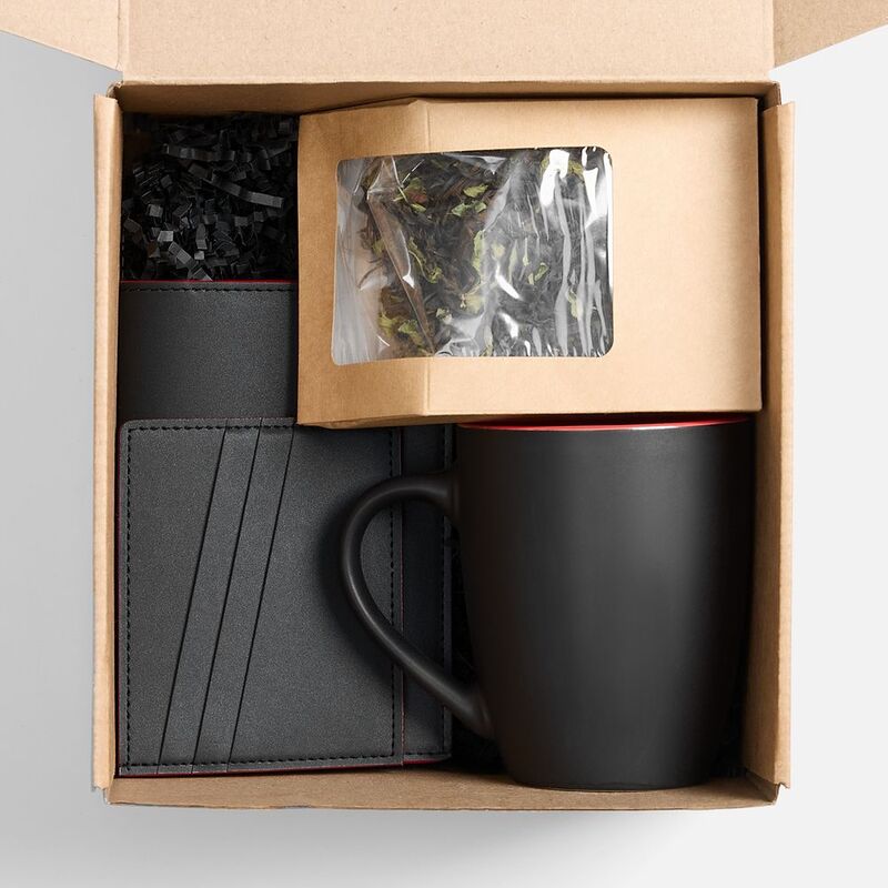 Набор Multimo Tea, черный с красным арт.23421.35