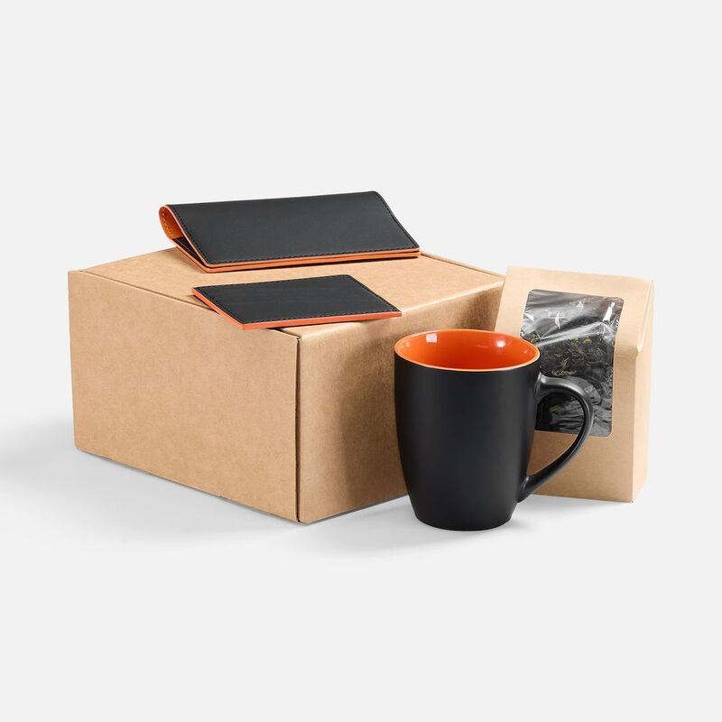 Набор Multimo Tea, черный с оранжевым арт.23421.32