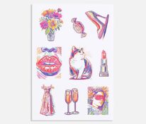 Стикерпак бумажный Thematik, для женщин арт.19071.02