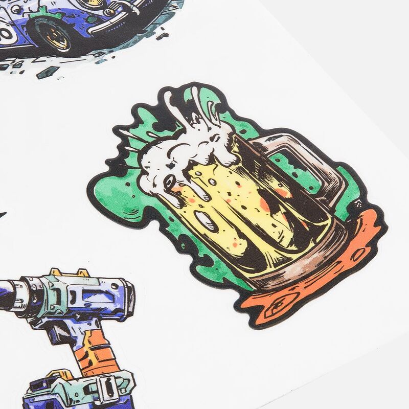 Стикерпак UV-DTF Thematik, для мужчин арт.19072.01