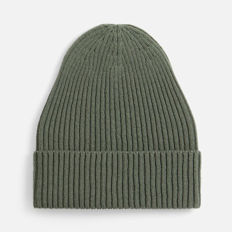 Шапка Catch Match без помпона, зеленая (полынь) арт.20385.93