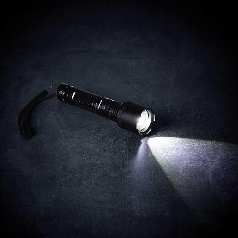 Фонарь аккумуляторный с фокусировкой луча FarSee, черный арт.63058.30