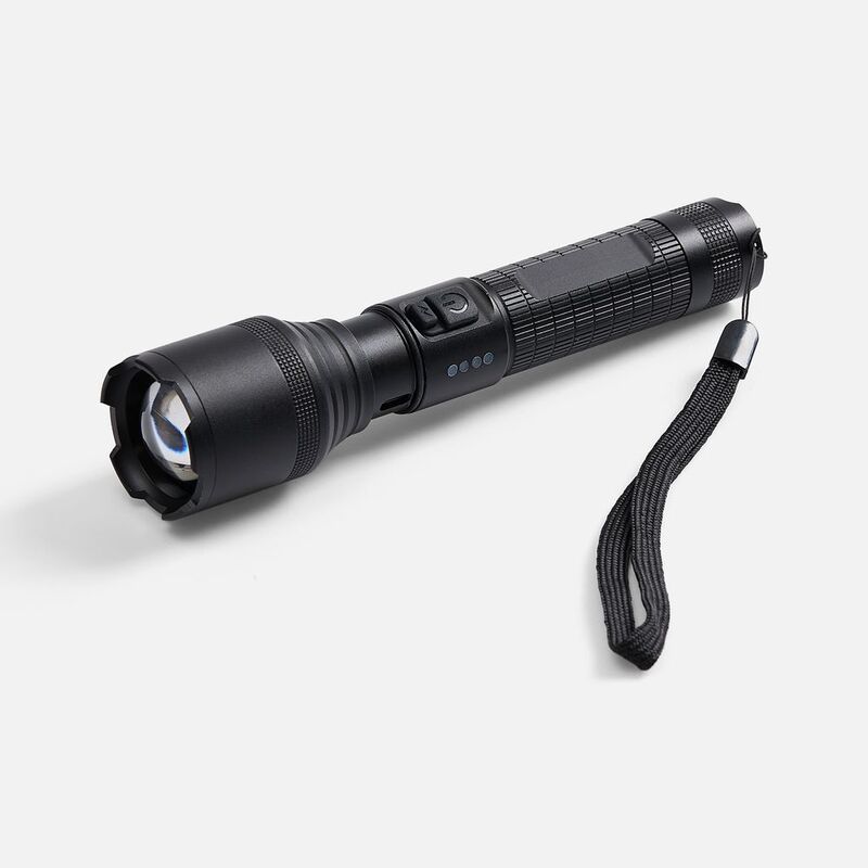 Фонарь аккумуляторный с фокусировкой луча FarSee, черный арт.63058.30