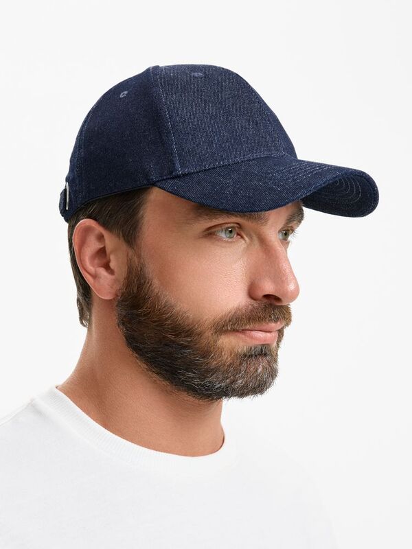 Бейсболка Denimate, темно-синяя арт.20557.40