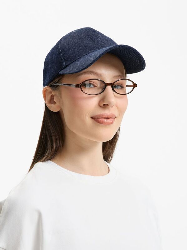 Бейсболка Denimate, темно-синяя арт.20557.40