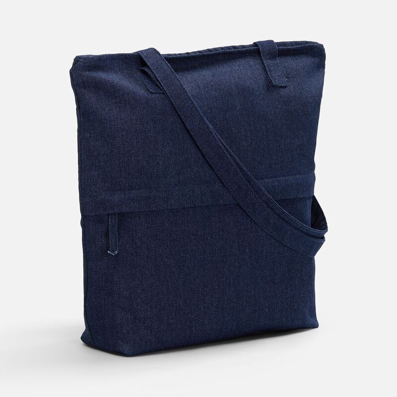 Сумка для покупок Denimate, темно-синяя арт.20558.40