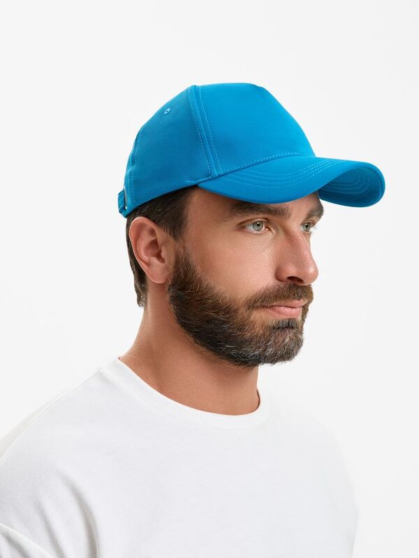 Бейсболка Yonkers, ярко-голубая арт.20545.49