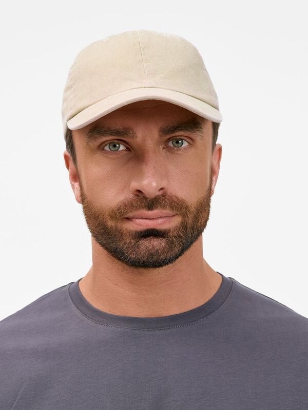 Бейсболка Berwi, бежевая арт.17837.10