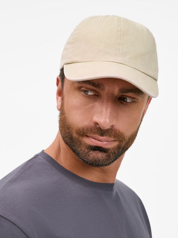 Бейсболка Berwi, бежевая арт.17837.10
