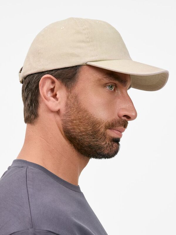 Бейсболка Berwi, бежевая арт.17837.10