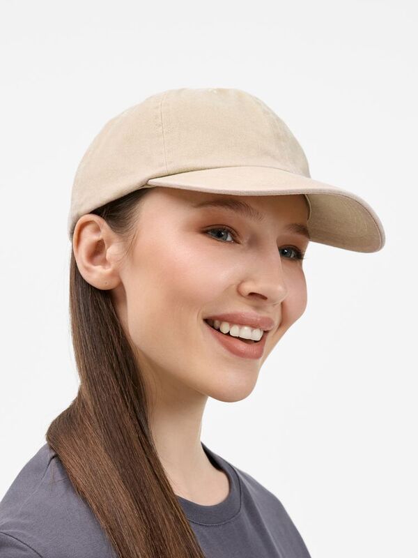 Бейсболка Berwi, бежевая арт.17837.10