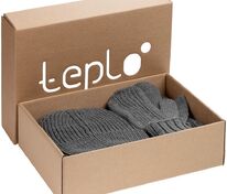 Набор Nordkyn Full Set с шарфом, серый арт.45051.11