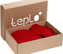 Набор Nordkyn Full Set с шарфом, красный арт.45051.50