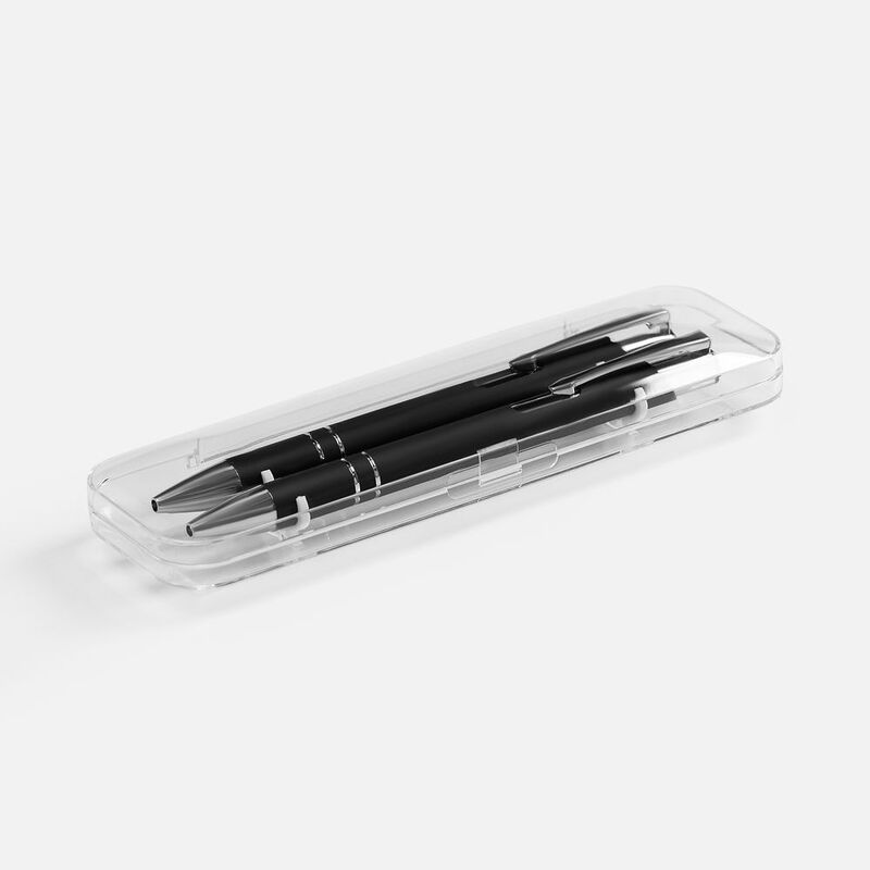 Набор из 2 ручек Keskus Soft Touch, черный арт.26425.30