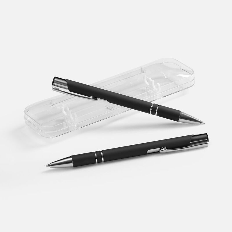 Набор из 2 ручек Keskus Soft Touch, черный арт.26425.30