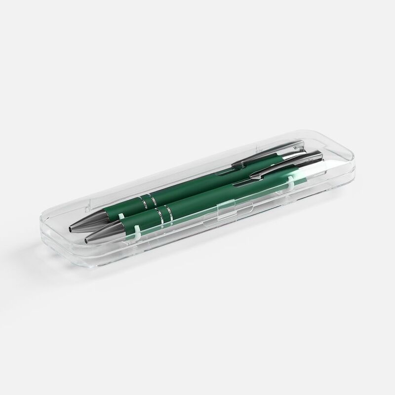 Набор из 2 ручек Keskus Soft Touch, зеленый арт.26425.90