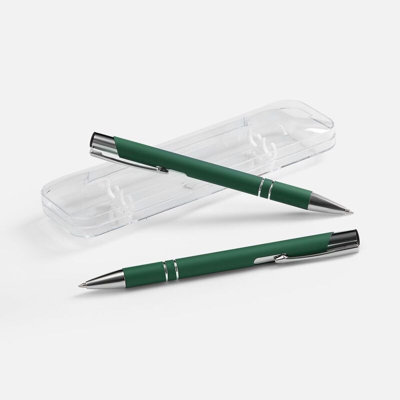 Набор из 2 ручек Keskus Soft Touch, зеленый арт.26425.90