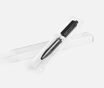 Ручка шариковая Prodir DS4 PMM-P в футляре, черная арт.21424.30