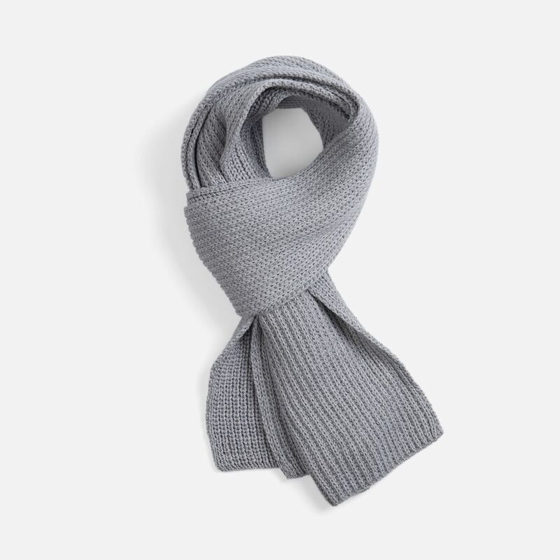 Набор Nordkyn Full Set с шарфом, светло-серый меланж арт.45051.13