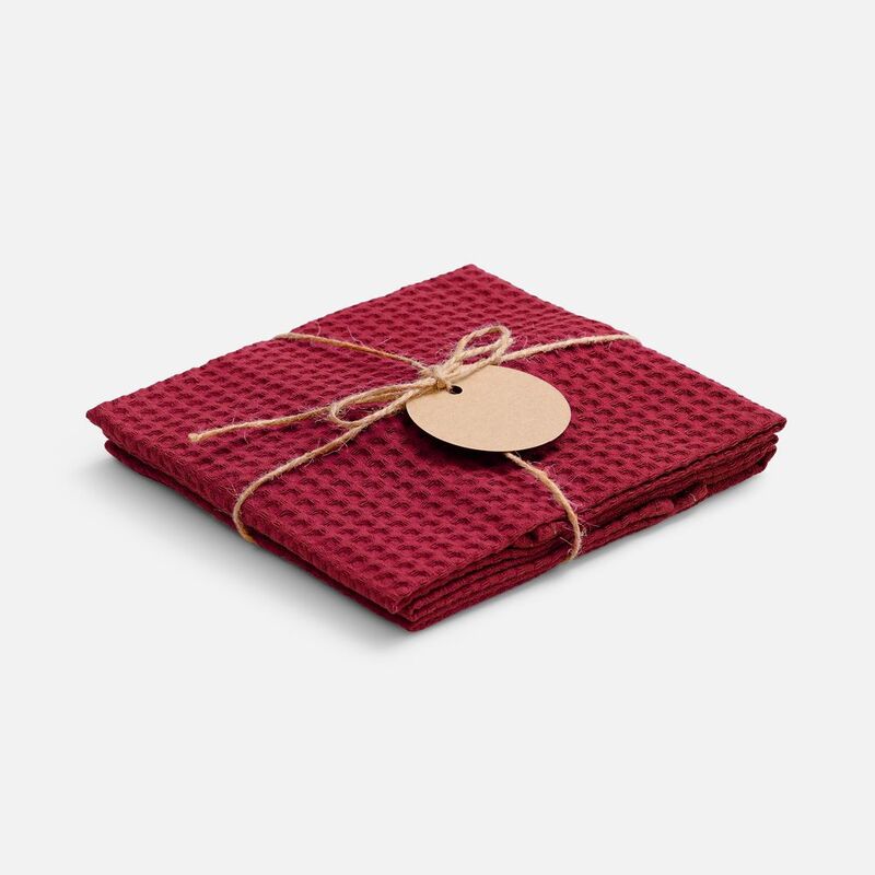 Набор кухонных полотенец Good Wipe, красный арт.11176.55