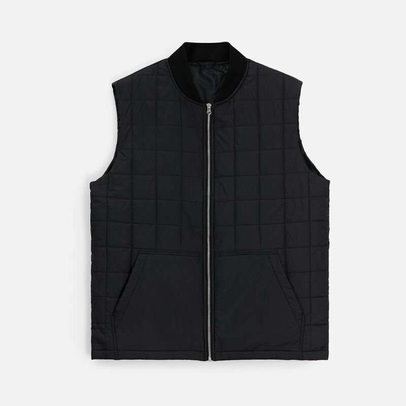 Жилет унисекс Warmbridge, черный арт.18307.30